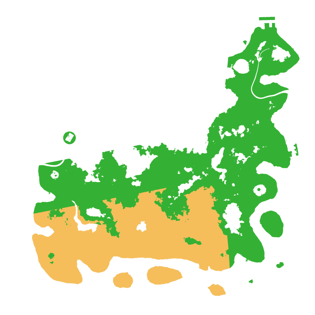 Biome Rust Map: Procedural Map, Size: 4000, Seed: 723053982