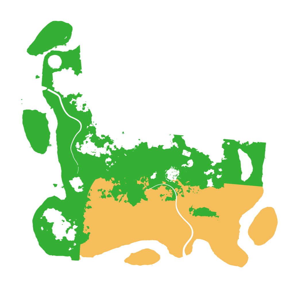 Biome Rust Map: Procedural Map, Size: 3800, Seed: 679924128
