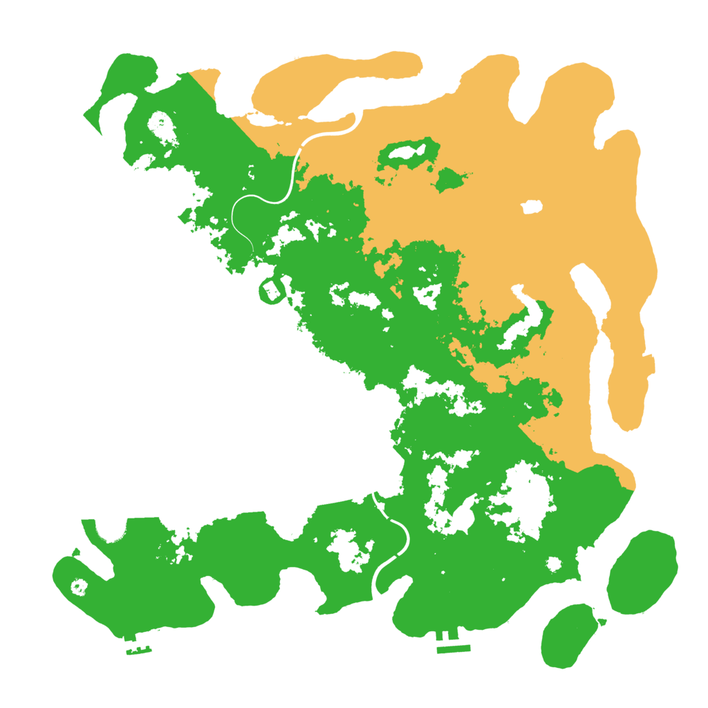 Biome Rust Map: Procedural Map, Size: 4250, Seed: 923075