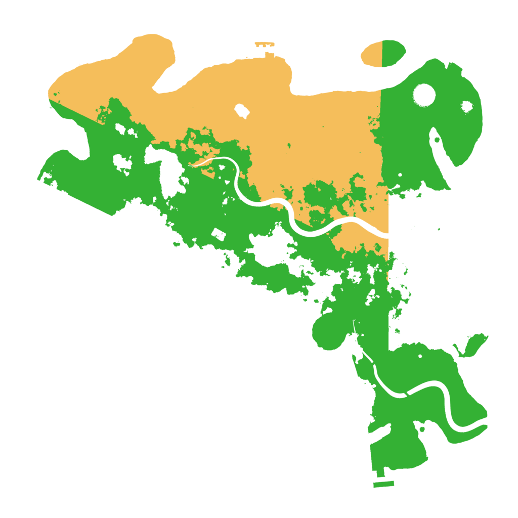 Biome Rust Map: Procedural Map, Size: 4050, Seed: 2113560672