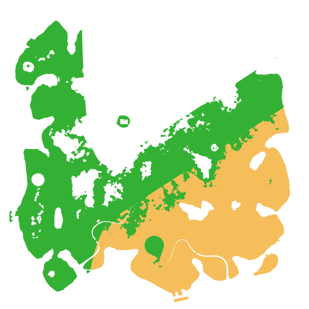 Biome Rust Map: Procedural Map, Size: 4250, Seed: 1766955326