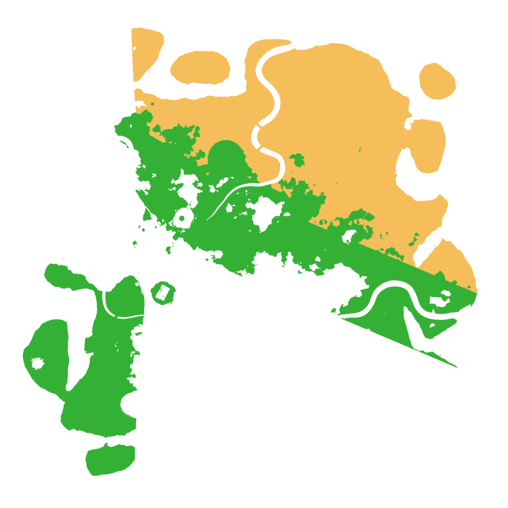 Biome Rust Map: Procedural Map, Size: 3750, Seed: 785588339