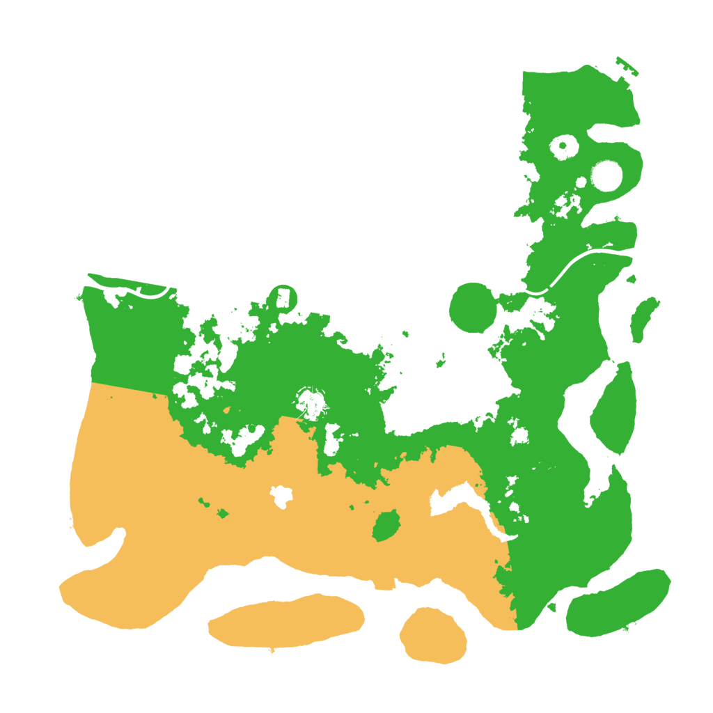 Biome Rust Map: Procedural Map, Size: 4000, Seed: 400769947