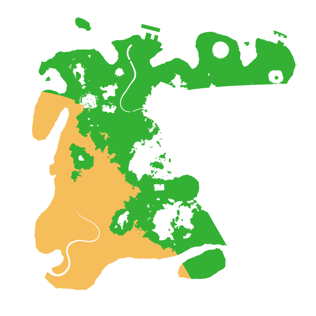 Biome Rust Map: Procedural Map, Size: 3350, Seed: 28647359