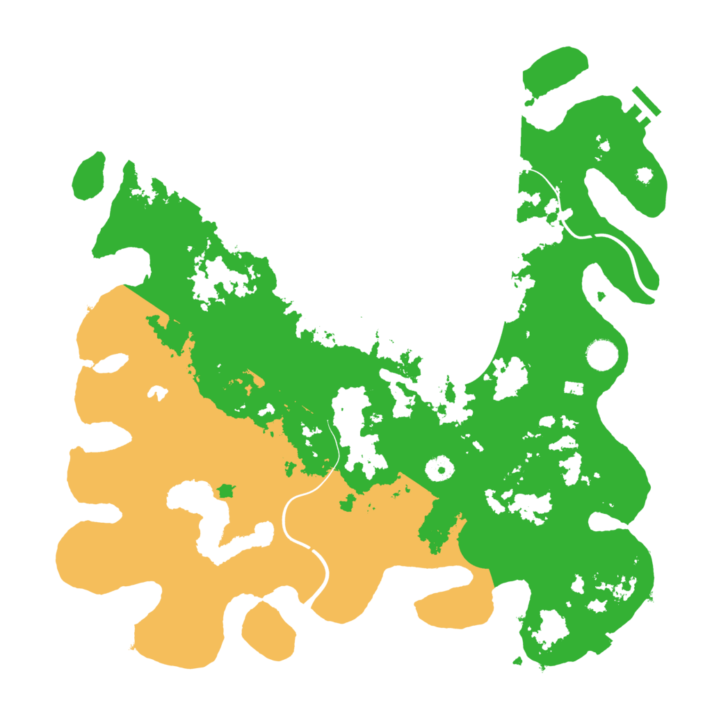 Biome Rust Map: Procedural Map, Size: 4000, Seed: 1767047980