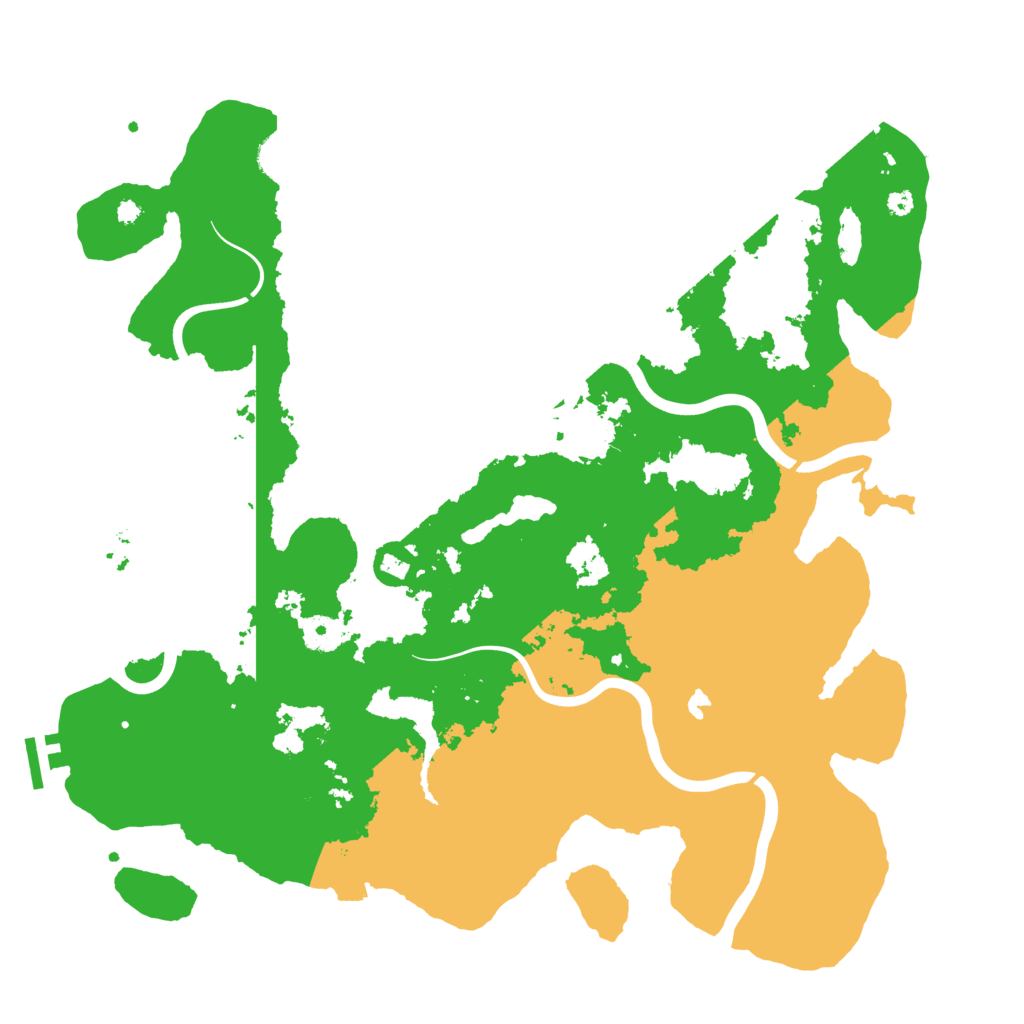 Biome Rust Map: Procedural Map, Size: 4000, Seed: 1784979546