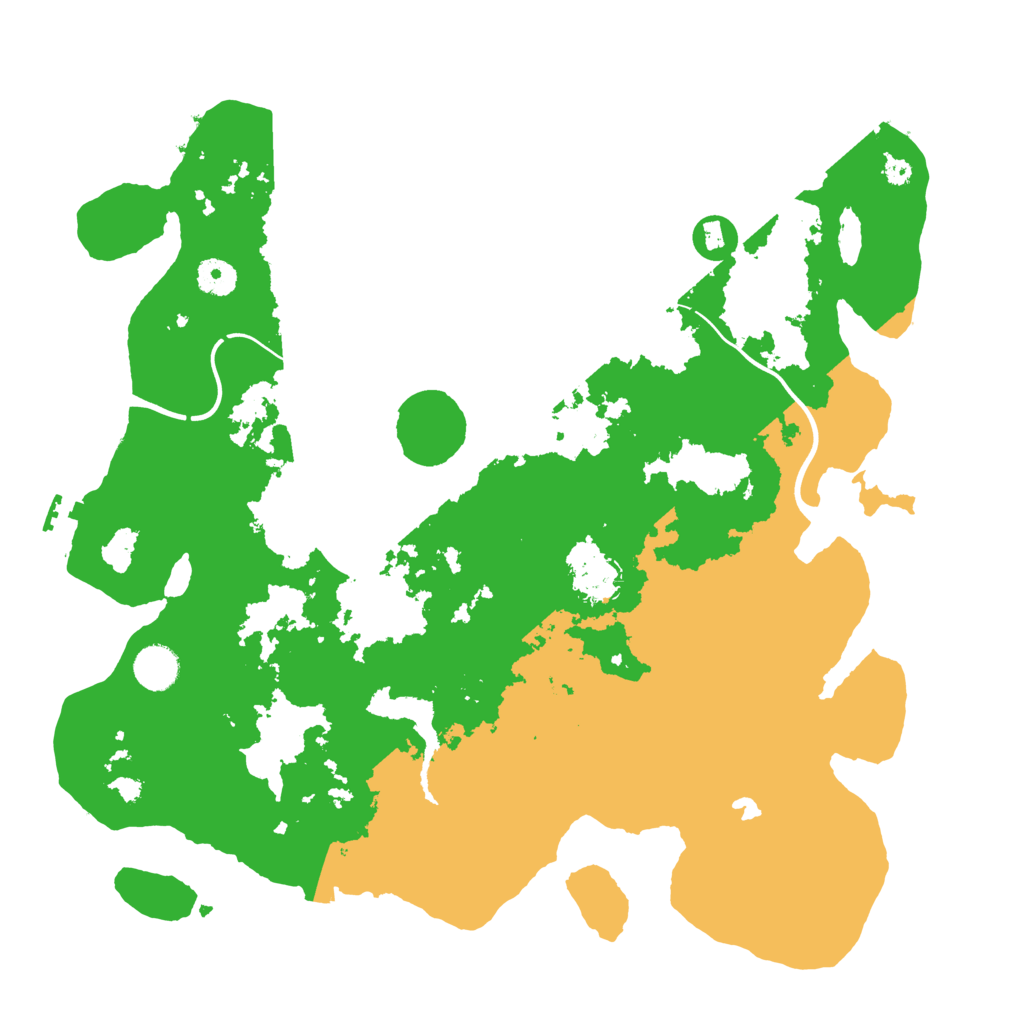 Biome Rust Map: Procedural Map, Size: 4000, Seed: 1784979546