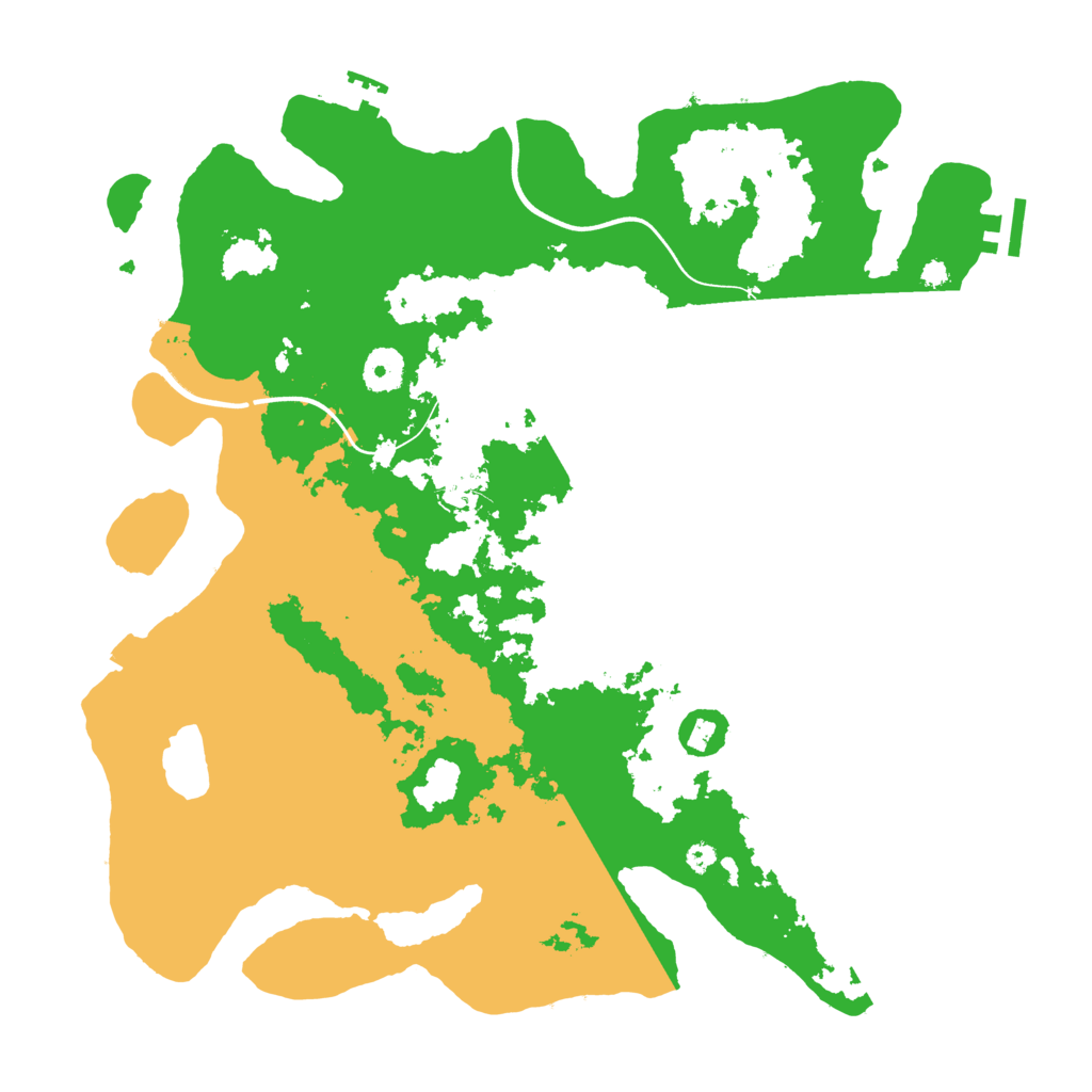 Biome Rust Map: Procedural Map, Size: 3800, Seed: 967826147