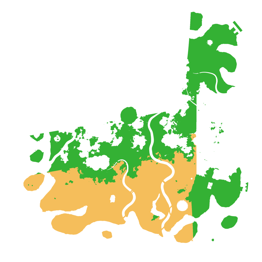 Biome Rust Map: Procedural Map, Size: 4250, Seed: 490825622
