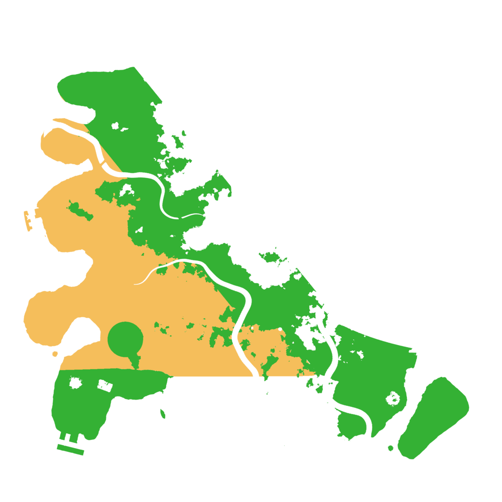 Biome Rust Map: Procedural Map, Size: 3750, Seed: 2049167843