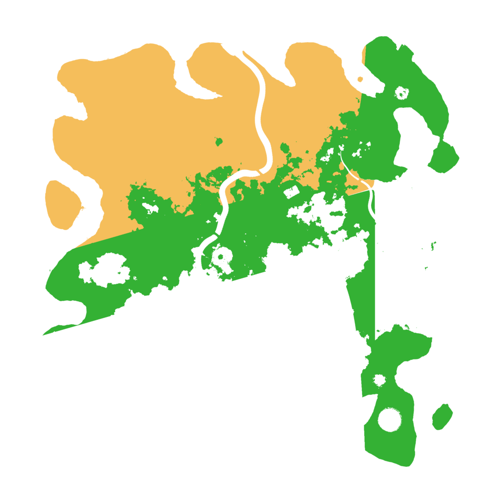 Biome Rust Map: Procedural Map, Size: 3750, Seed: 150646687