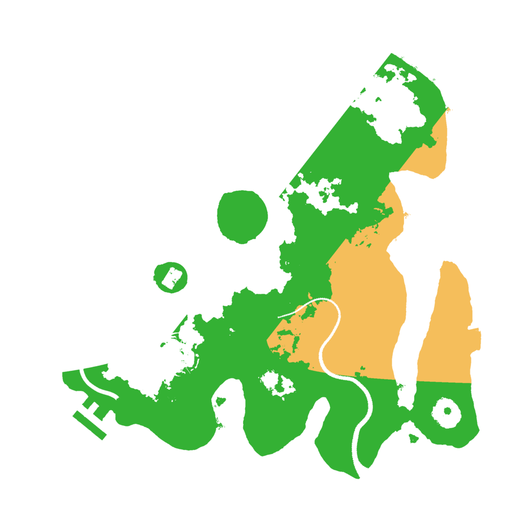 Biome Rust Map: Procedural Map, Size: 2750, Seed: 696991915