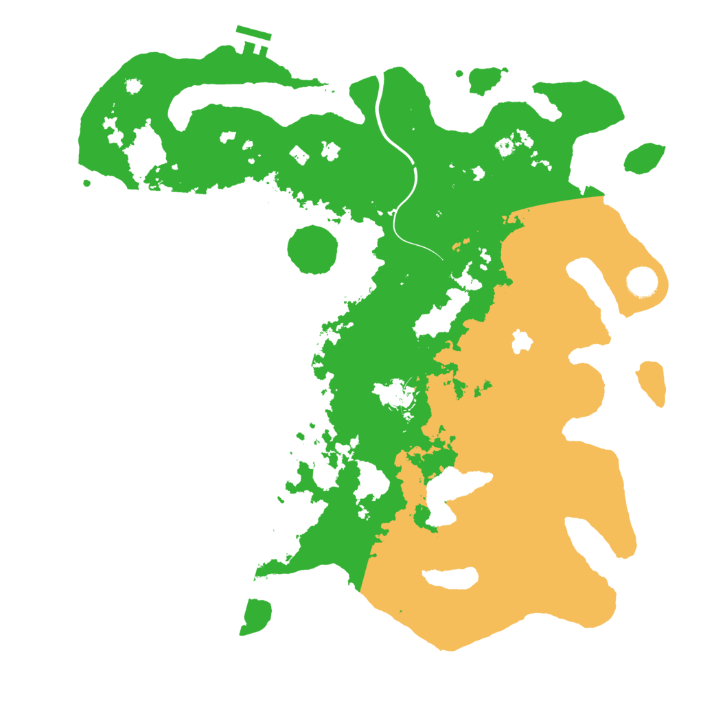 Biome Rust Map: Procedural Map, Size: 4000, Seed: 1258587161