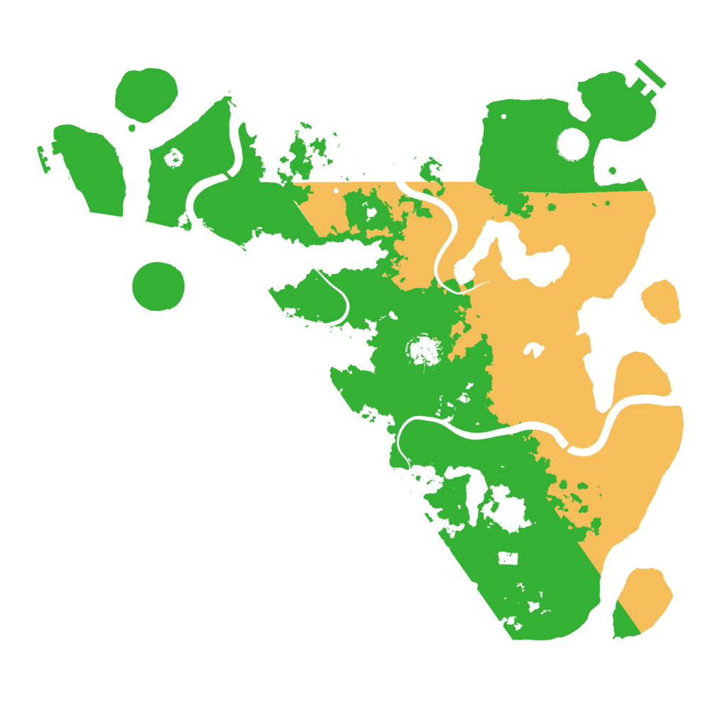 Biome Rust Map: Procedural Map, Size: 4000, Seed: 1479524022