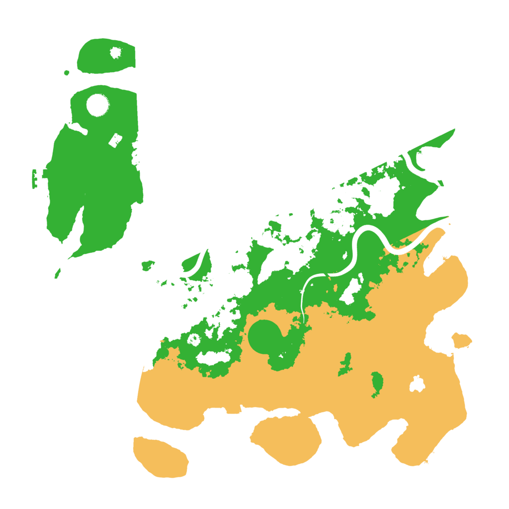 Biome Rust Map: Procedural Map, Size: 4000, Seed: 971660270