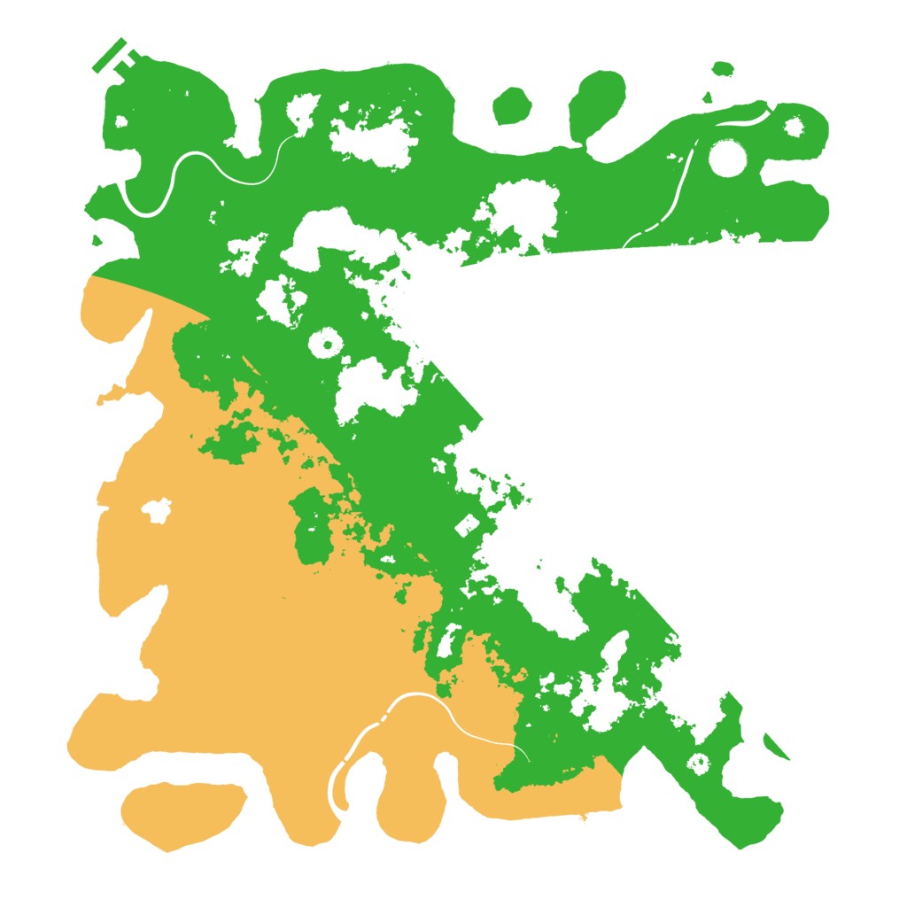 Biome Rust Map: Procedural Map, Size: 4250, Seed: 1936891015