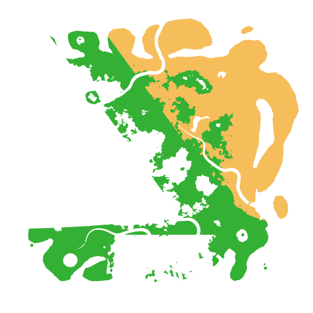 Biome Rust Map: Procedural Map, Size: 4000, Seed: 122531069