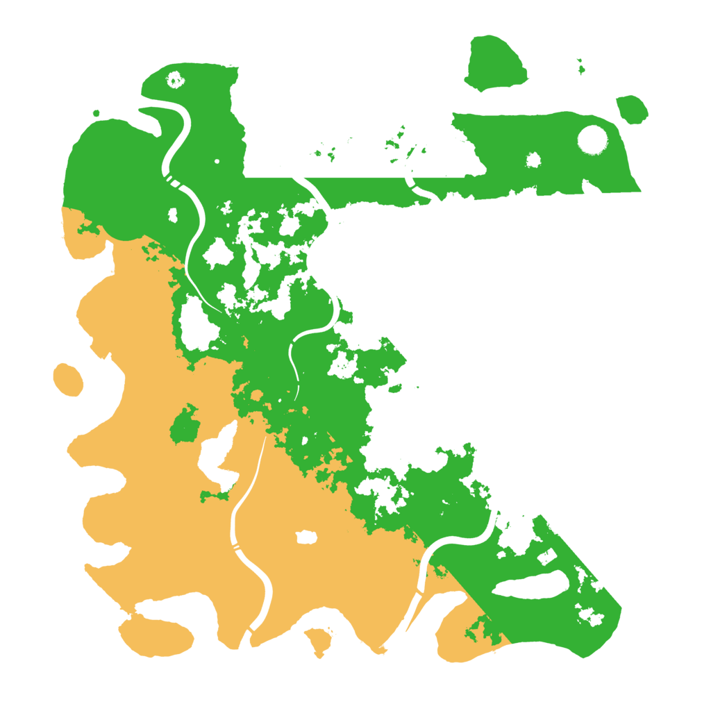 Biome Rust Map: Procedural Map, Size: 4250, Seed: 2036682943