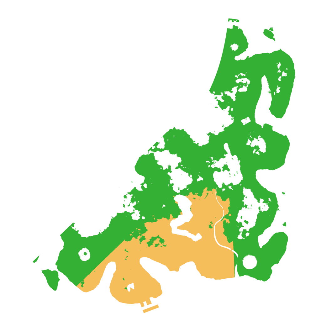 Biome Rust Map: Procedural Map, Size: 4000, Seed: 979128860