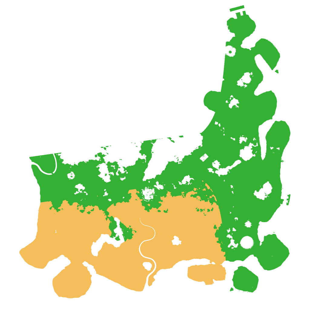 Biome Rust Map: Procedural Map, Size: 4250, Seed: 1477587031