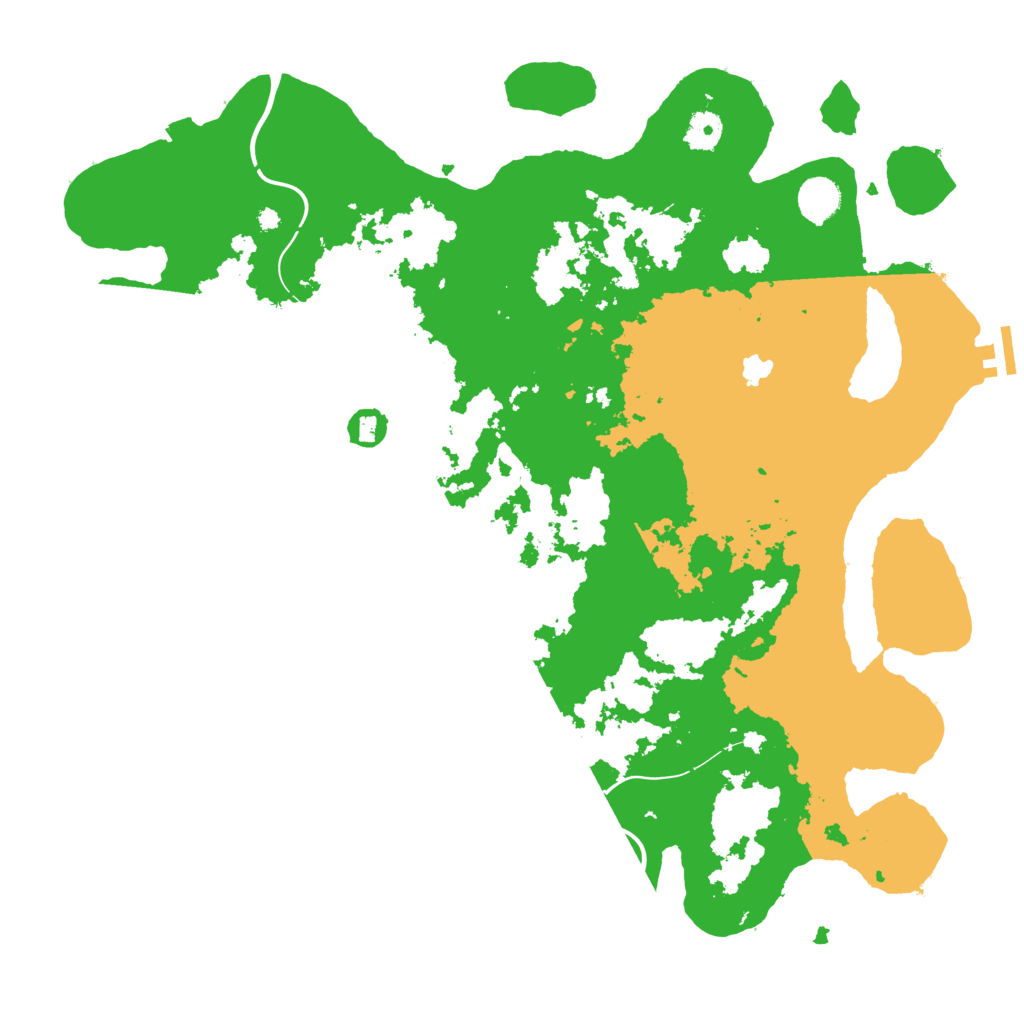 Biome Rust Map: Procedural Map, Size: 4250, Seed: 903901