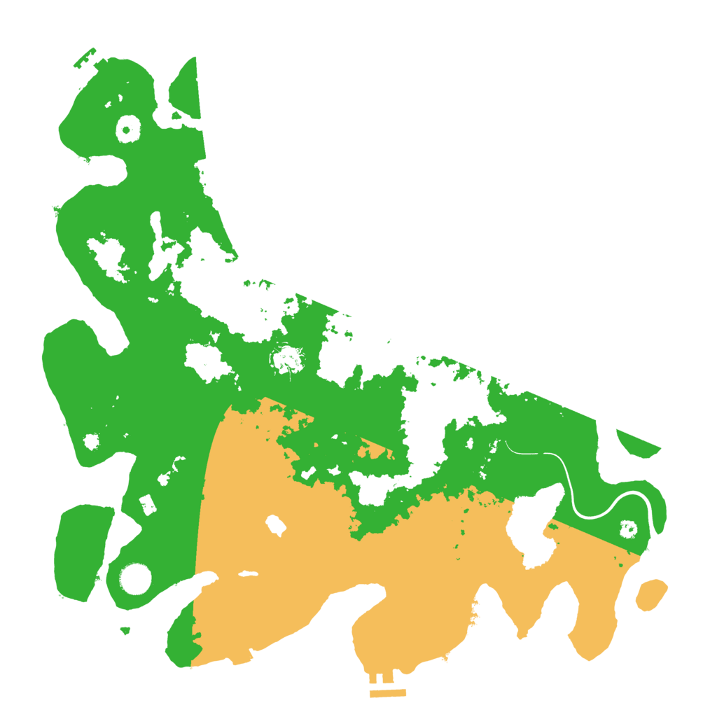 Biome Rust Map: Procedural Map, Size: 4000, Seed: 1229719973