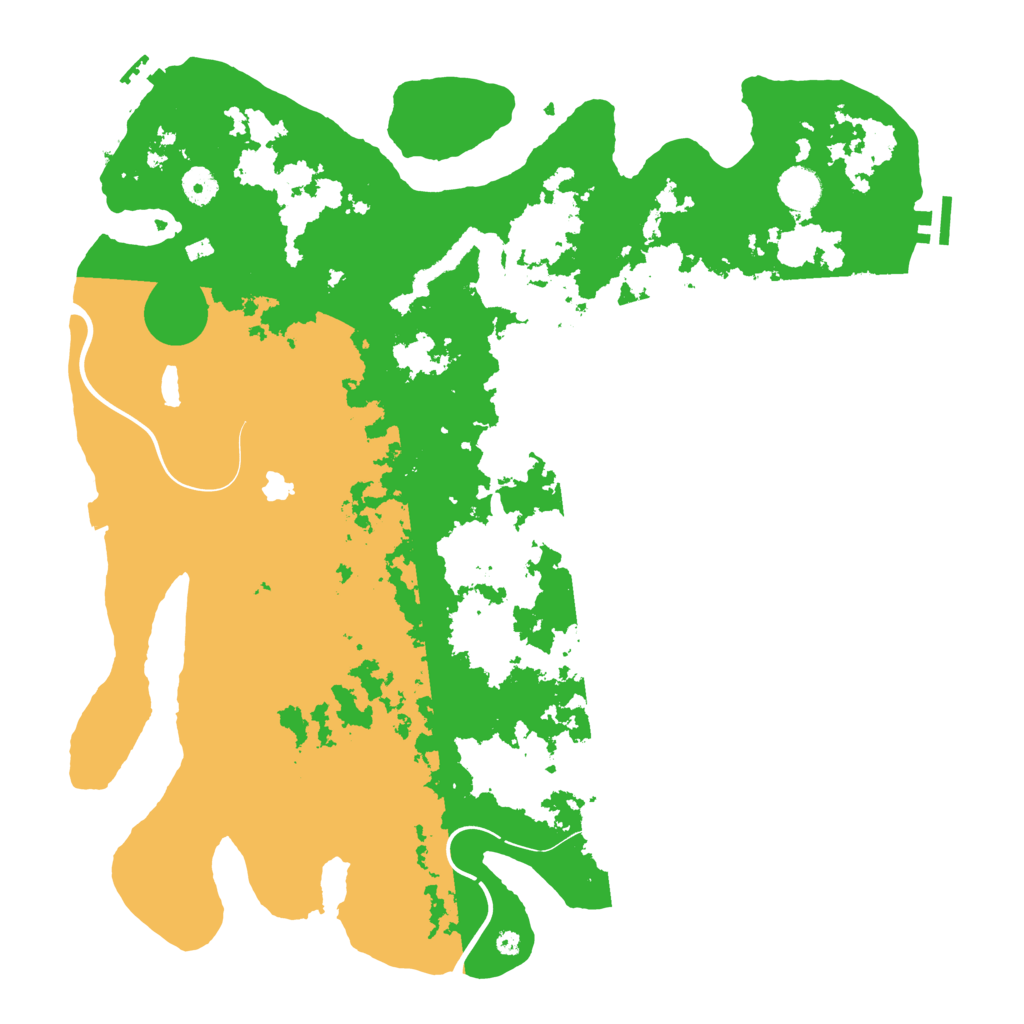 Biome Rust Map: Procedural Map, Size: 4250, Seed: 1977549306