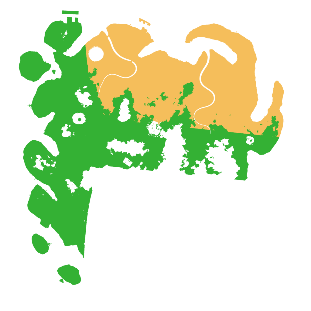 Biome Rust Map: Procedural Map, Size: 3750, Seed: 1096438975