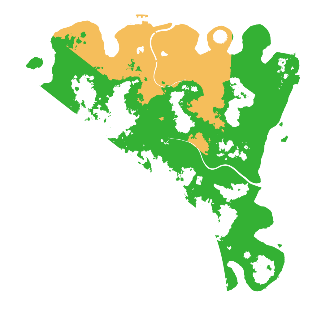 Biome Rust Map: Procedural Map, Size: 4000, Seed: 1024479770