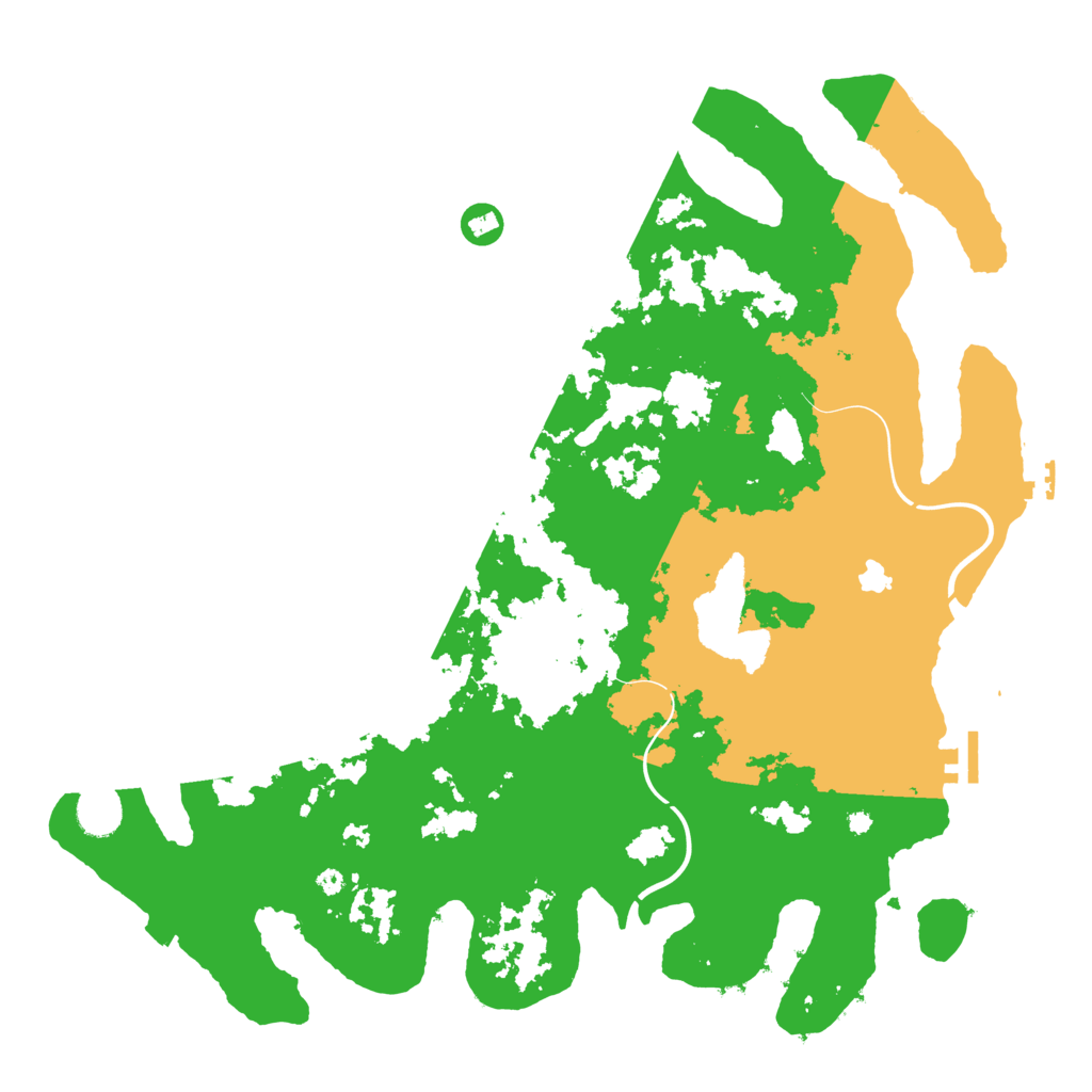 Biome Rust Map: Procedural Map, Size: 4250, Seed: 45115