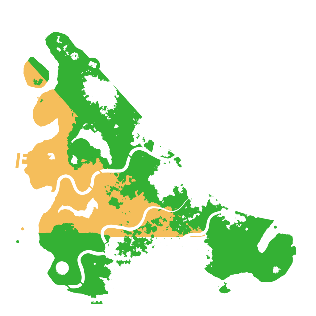 Biome Rust Map: Procedural Map, Size: 4250, Seed: 15462194