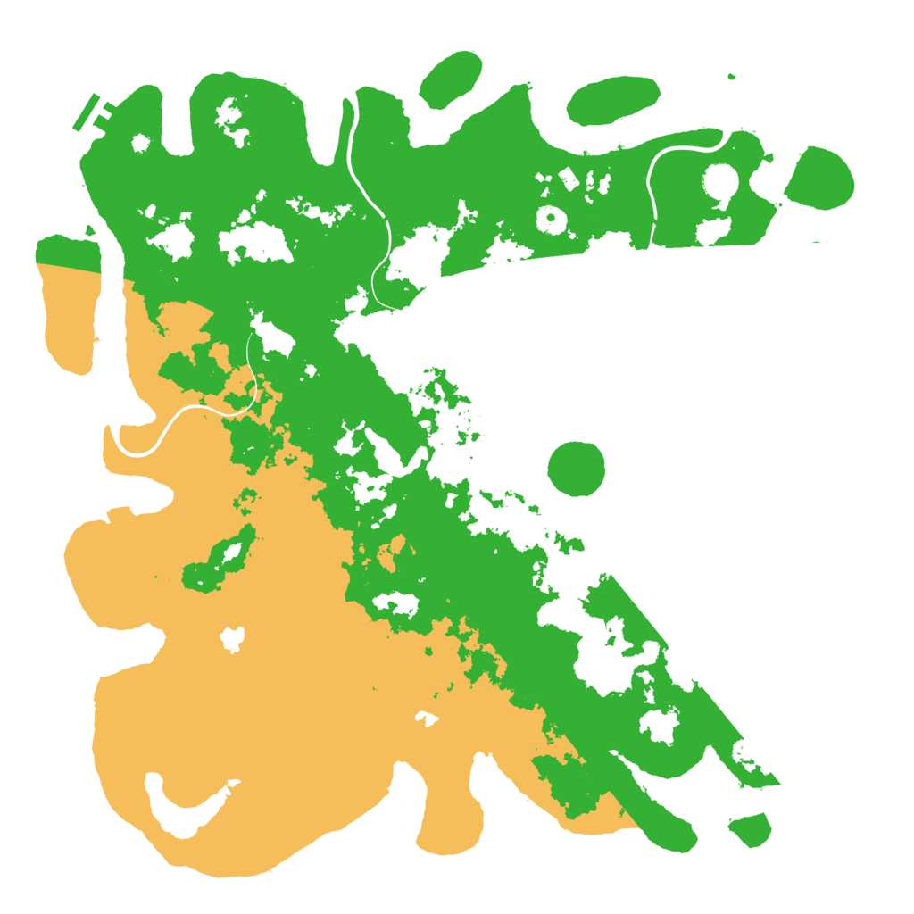 Biome Rust Map: Procedural Map, Size: 4500, Seed: 361486151
