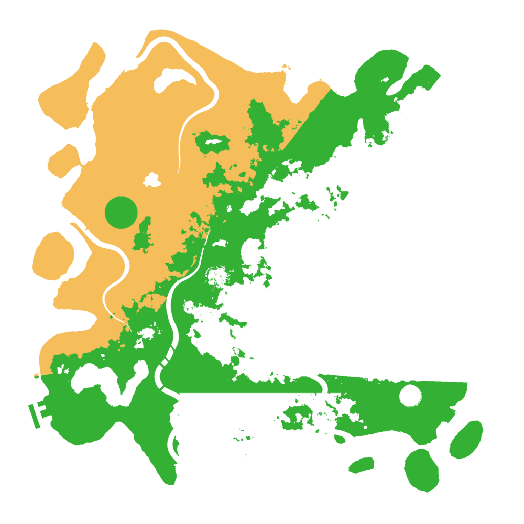 Biome Rust Map: Procedural Map, Size: 4250, Seed: 303339701