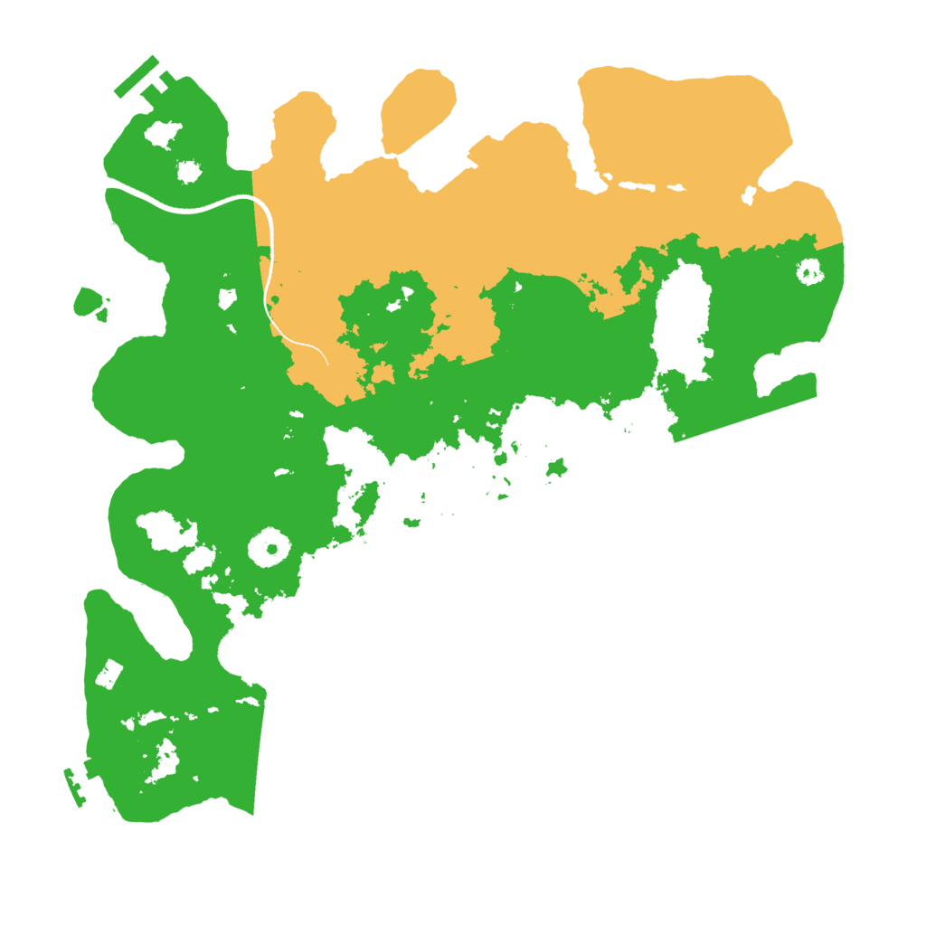 Biome Rust Map: Procedural Map, Size: 3500, Seed: 1780058832