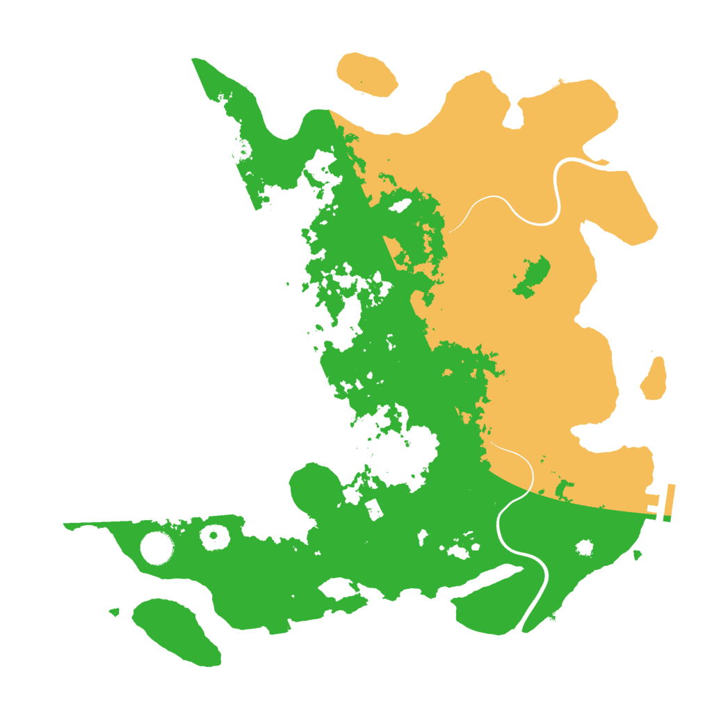 Biome Rust Map: Procedural Map, Size: 3800, Seed: 190110248