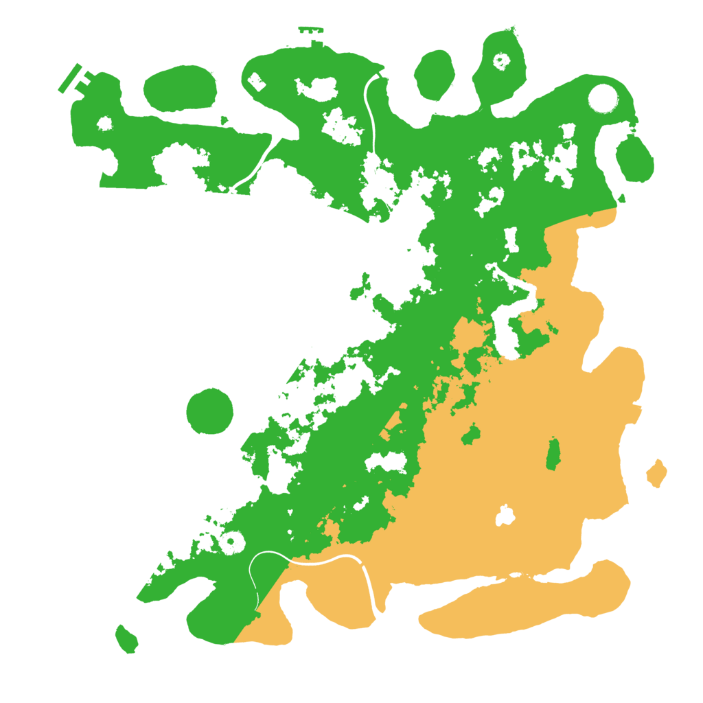 Biome Rust Map: Procedural Map, Size: 4250, Seed: 789101770