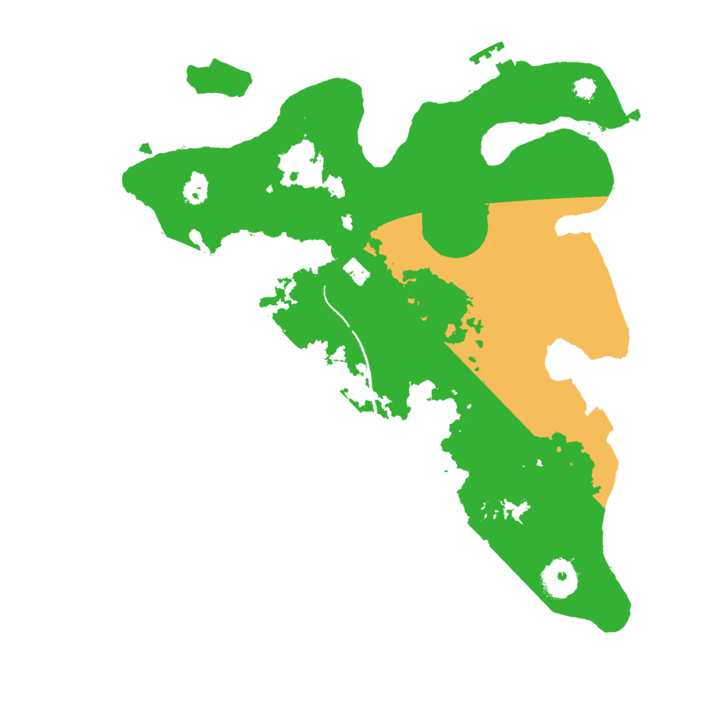 Biome Rust Map: Procedural Map, Size: 3000, Seed: 2472004