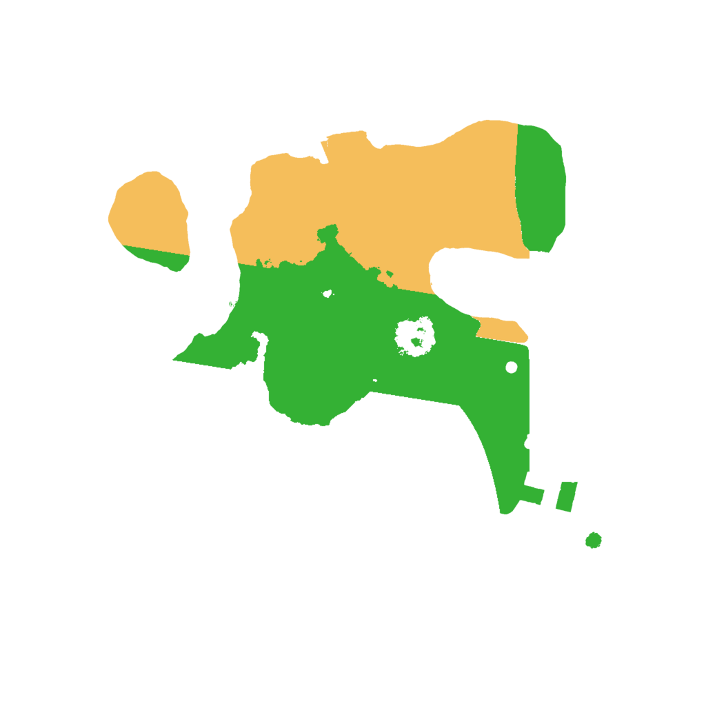 Biome Rust Map: Procedural Map, Size: 1800, Seed: 20001999