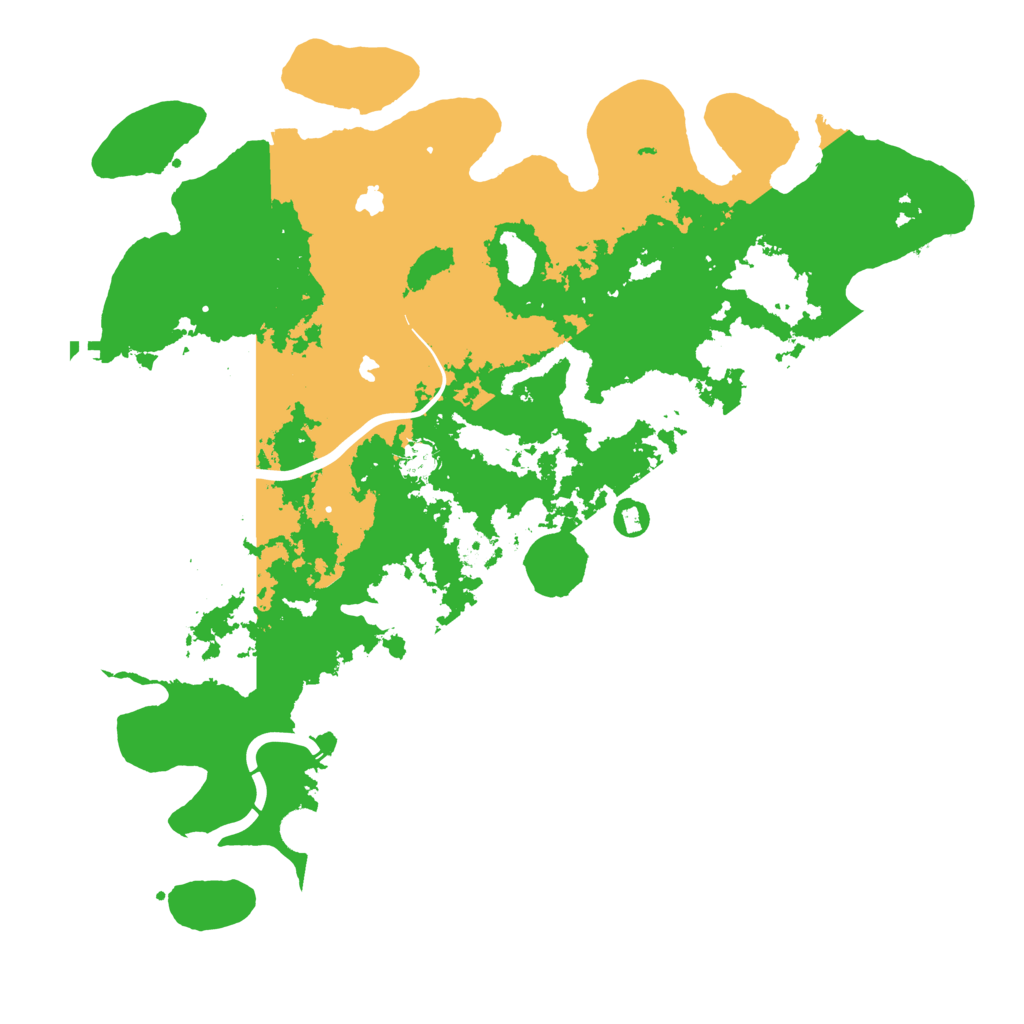 Biome Rust Map: Procedural Map, Size: 4500, Seed: 871488815