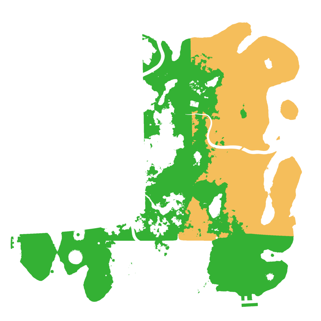 Biome Rust Map: Procedural Map, Size: 4000, Seed: 691258238