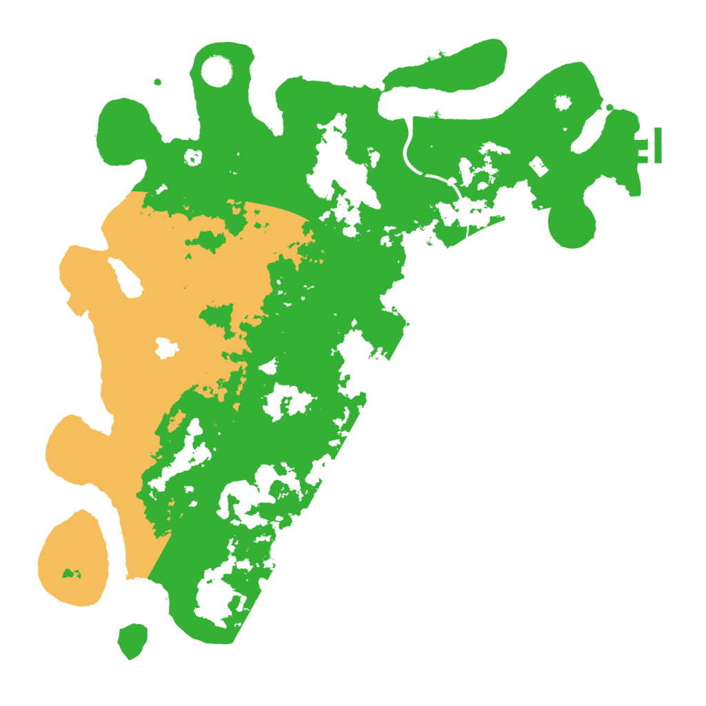 Biome Rust Map: Procedural Map, Size: 4000, Seed: 1742717498
