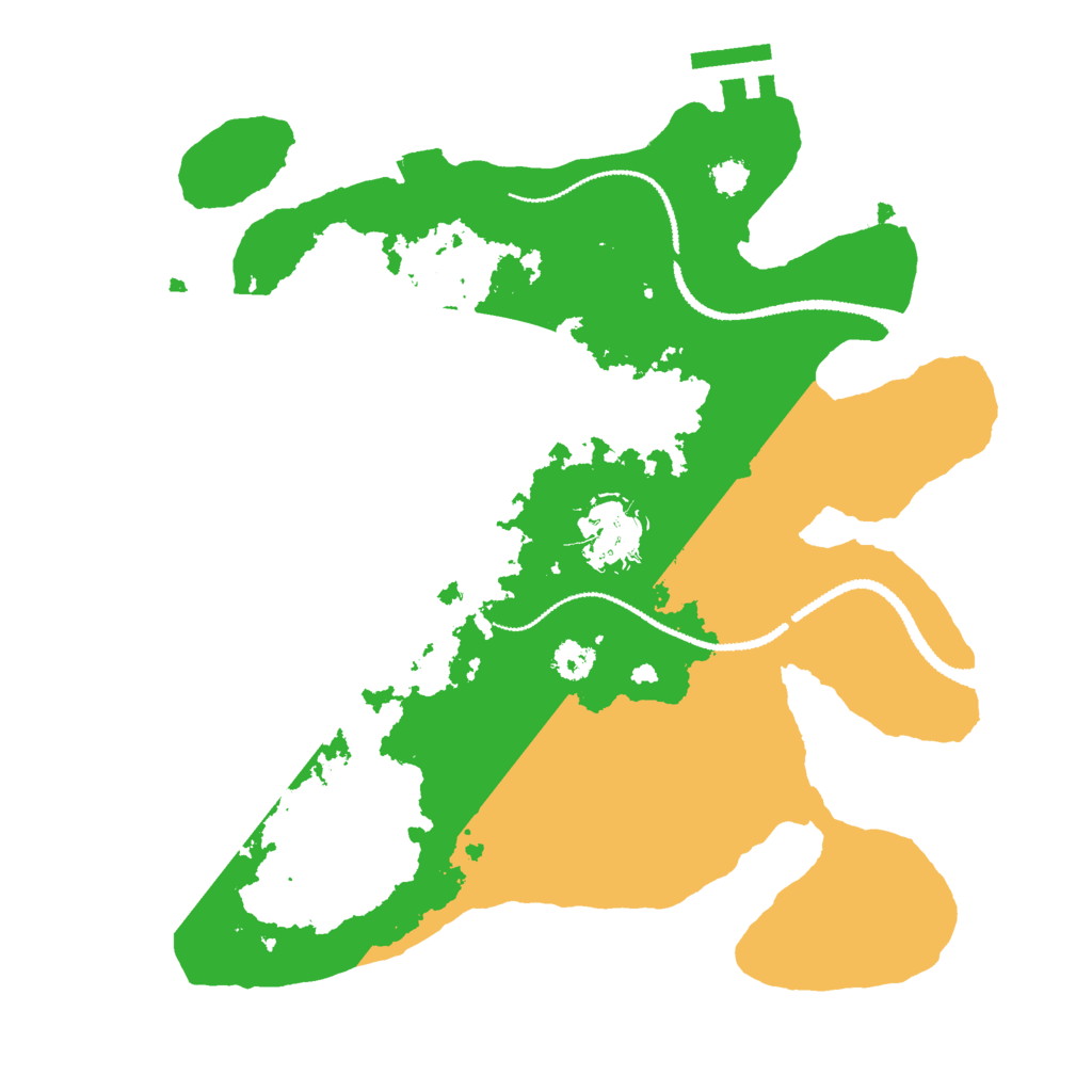 Biome Rust Map: Procedural Map, Size: 2750, Seed: 658858240