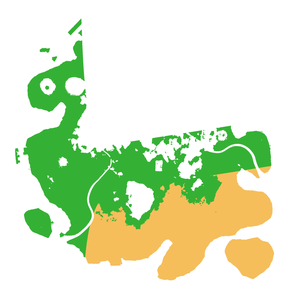 Biome Rust Map: Procedural Map, Size: 3000, Seed: 1715507777