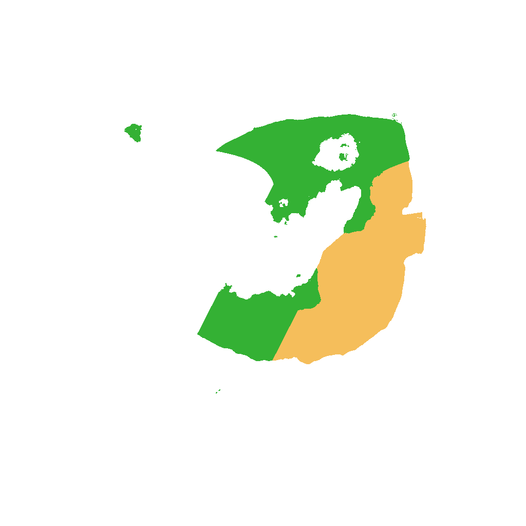 Biome Rust Map: Procedural Map, Size: 1500, Seed: 1422995709