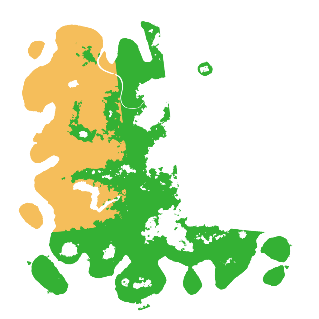 Biome Rust Map: Procedural Map, Size: 4000, Seed: 35123