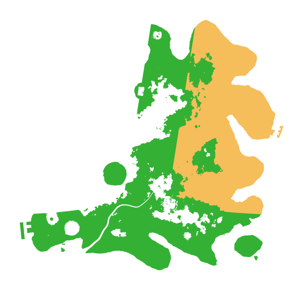 Biome Rust Map: Procedural Map, Size: 3500, Seed: 67213171