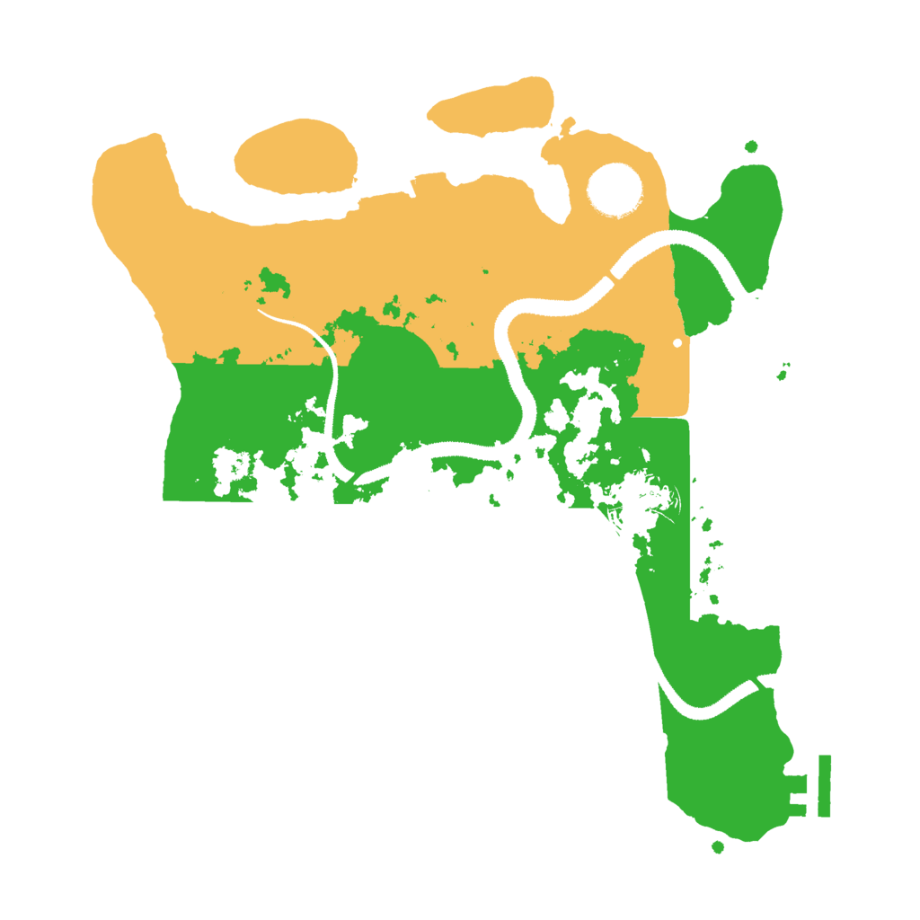 Biome Rust Map: Procedural Map, Size: 3000, Seed: 300635859