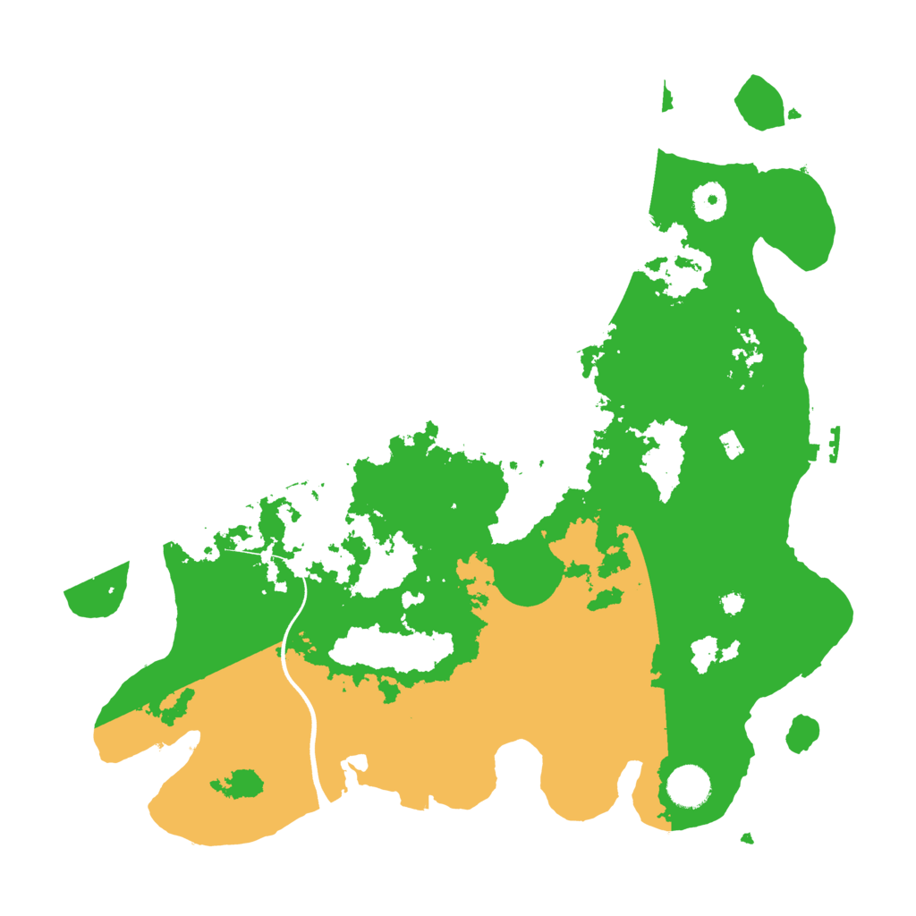 Biome Rust Map: Procedural Map, Size: 3750, Seed: 1941599635