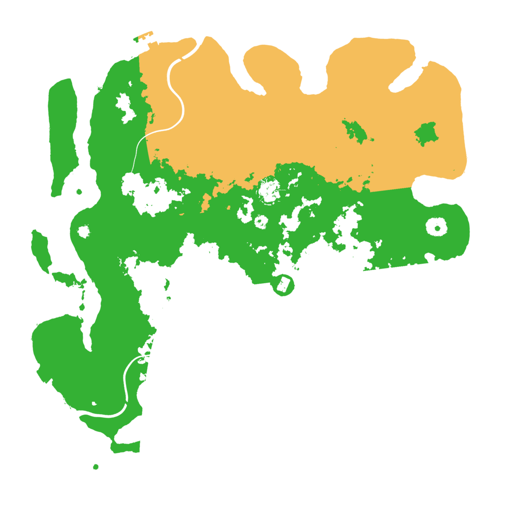 Biome Rust Map: Procedural Map, Size: 3800, Seed: 2110338927
