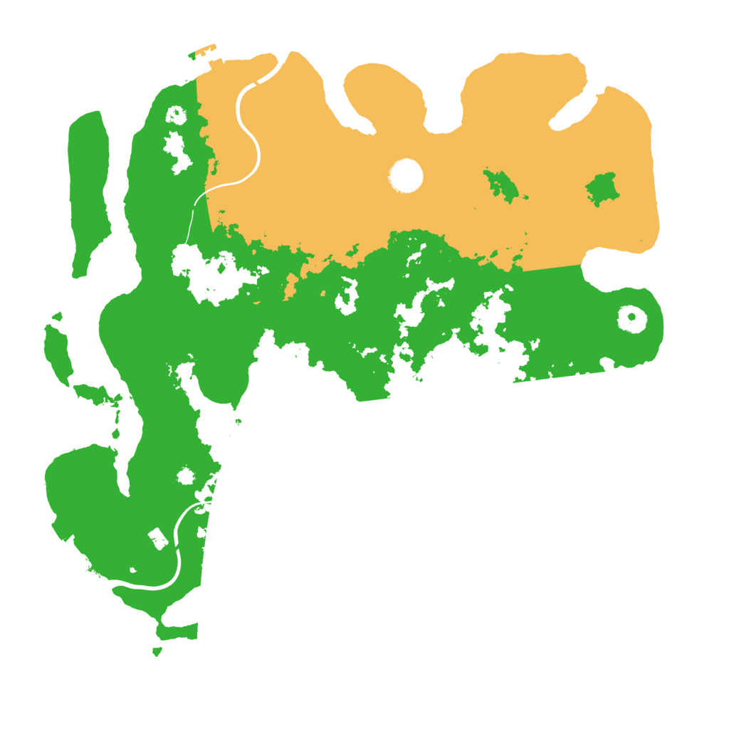 Biome Rust Map: Procedural Map, Size: 3800, Seed: 2110338927